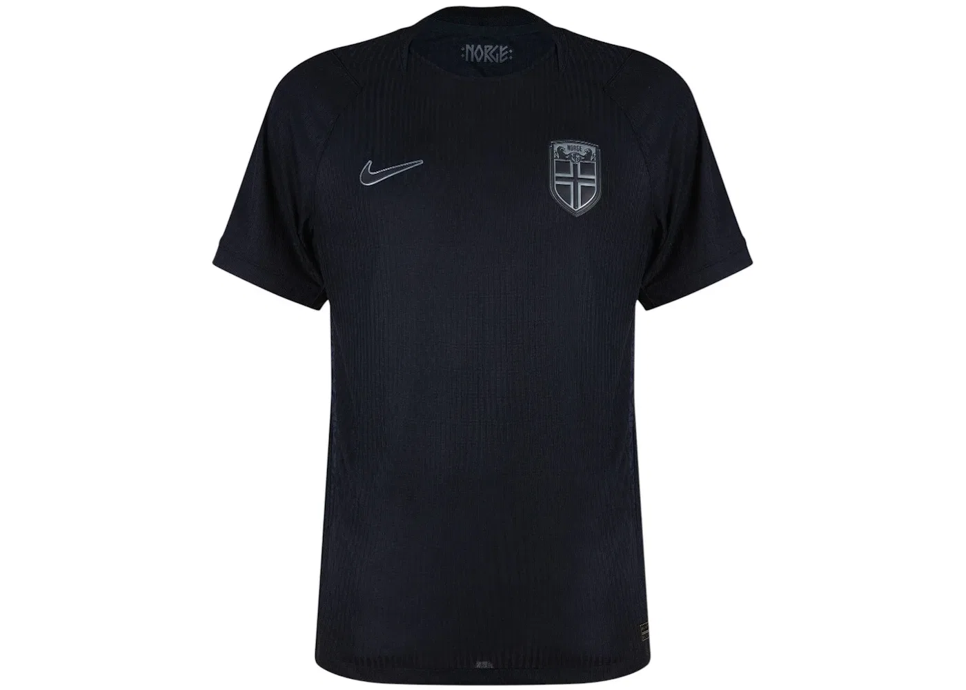 Мужская футболка с длинным рукавом Nike Norway National Team 2026 Match Away Aero-FIT Jersey, Black/Black