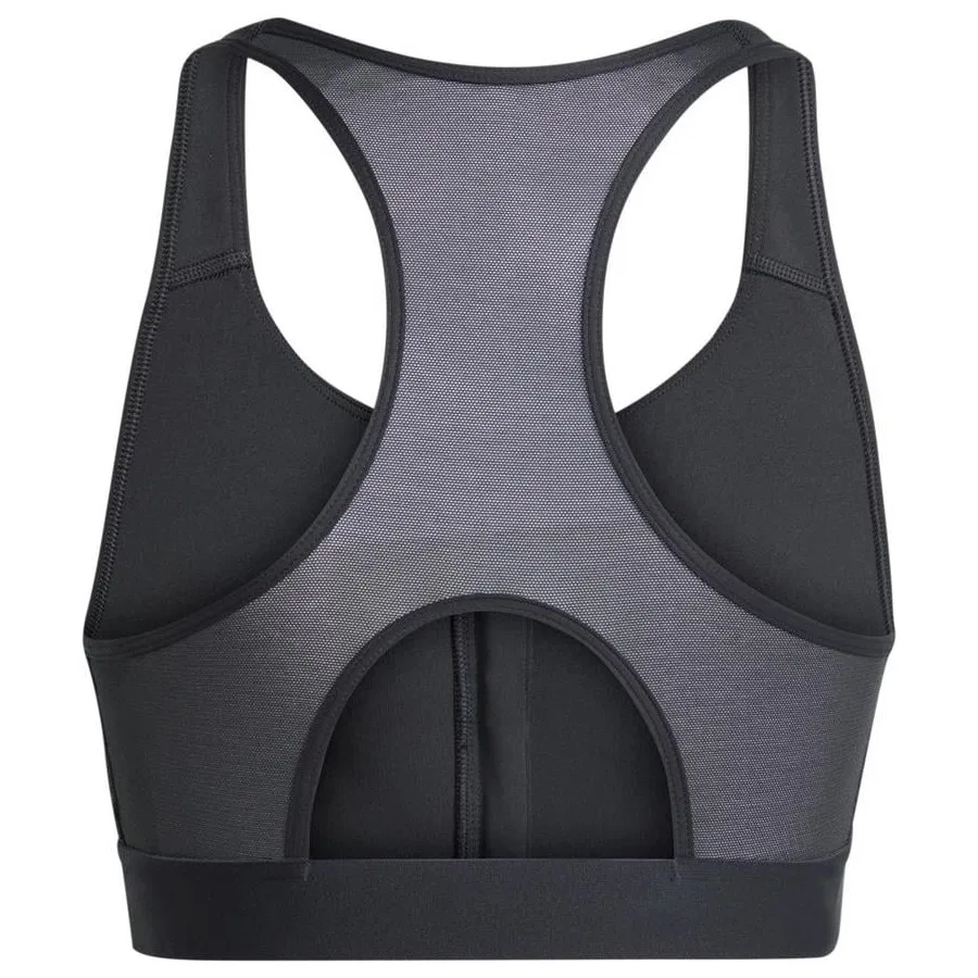 Спортивный бюстгальтер с молнией PWRCT MS ZIP adidas, Черный — фото 4