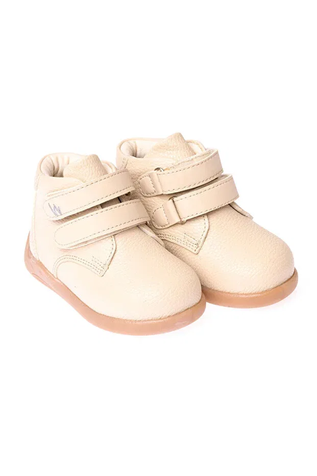 Детские ботинки для девочек с узором Babywalk girl boots Ebebek Babywalk, Beige