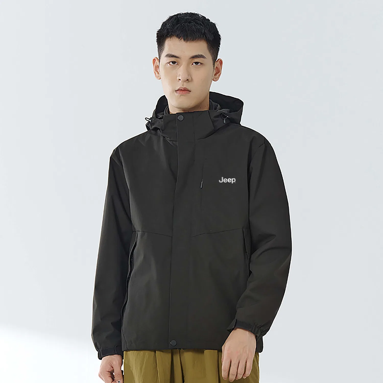 Детская куртка с флисовой подкладкой и внешним слоем Jeep Leisure Collection, Space Gray (Fleece Liner+Shell Set) — фото 4