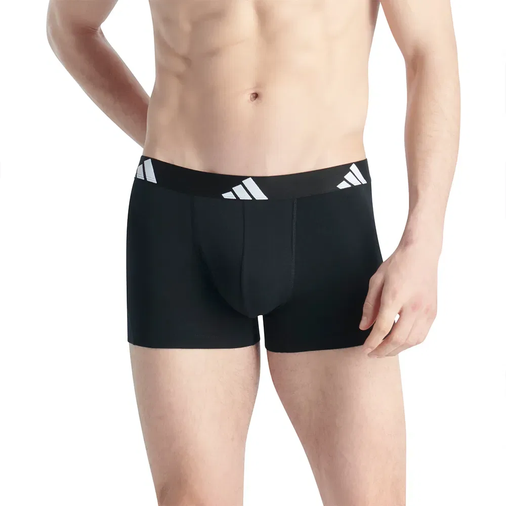 Боксеры Active Flex Cotton из 3 штук Adidas, черный