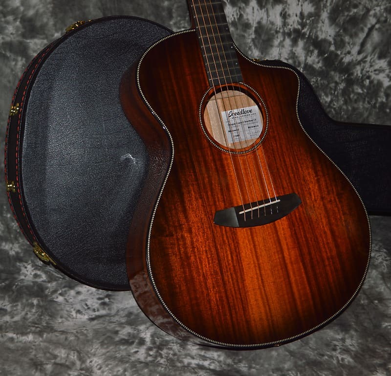 

2022 Breedlove - Концерт в Орегоне Bourbon CE Myrtlewood - Bourbon Burst Oregon Concert Bourbon CE Myrtlewood