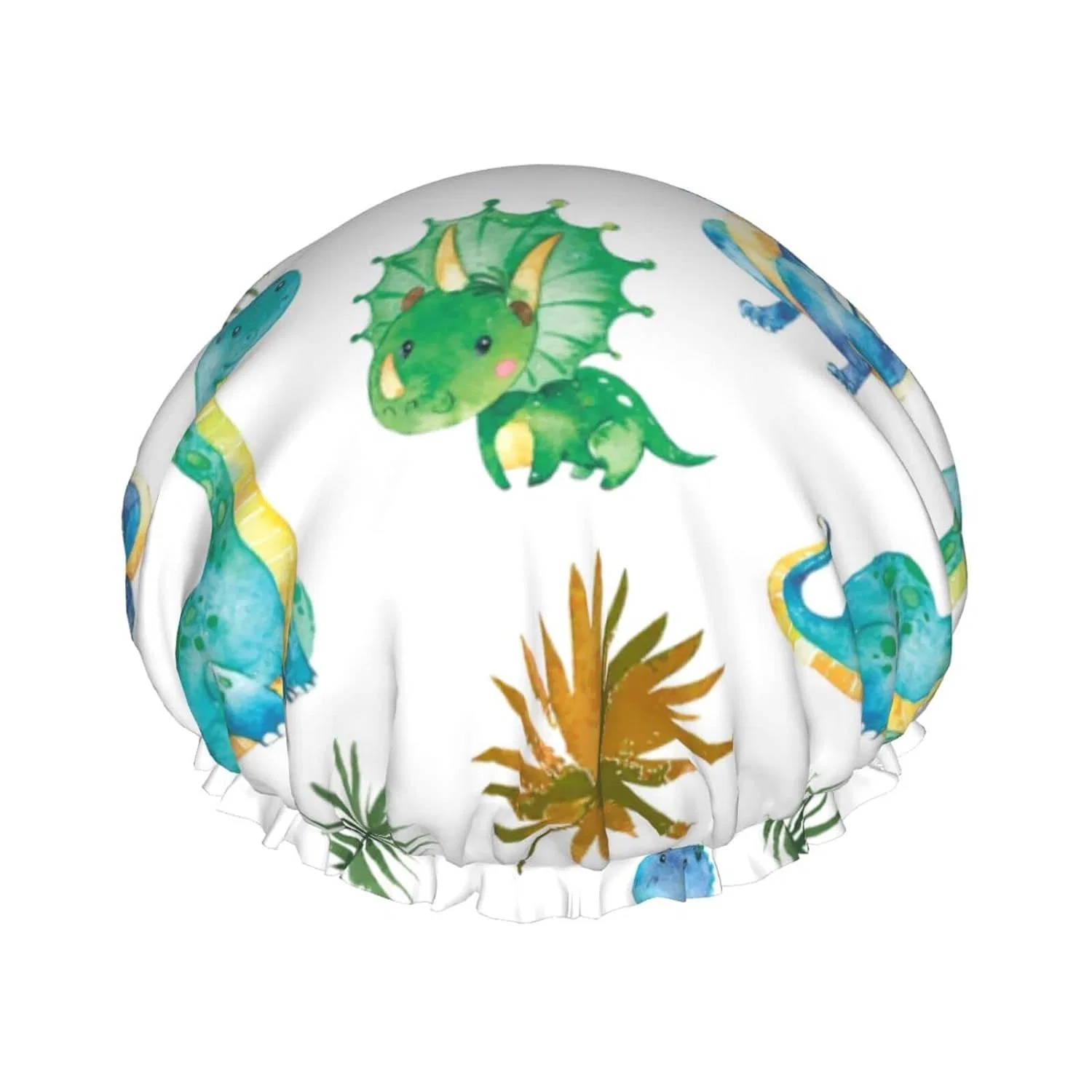 Шапочка для душа Cartoon Dinosaur, Ahdyr, One Size — фото 3