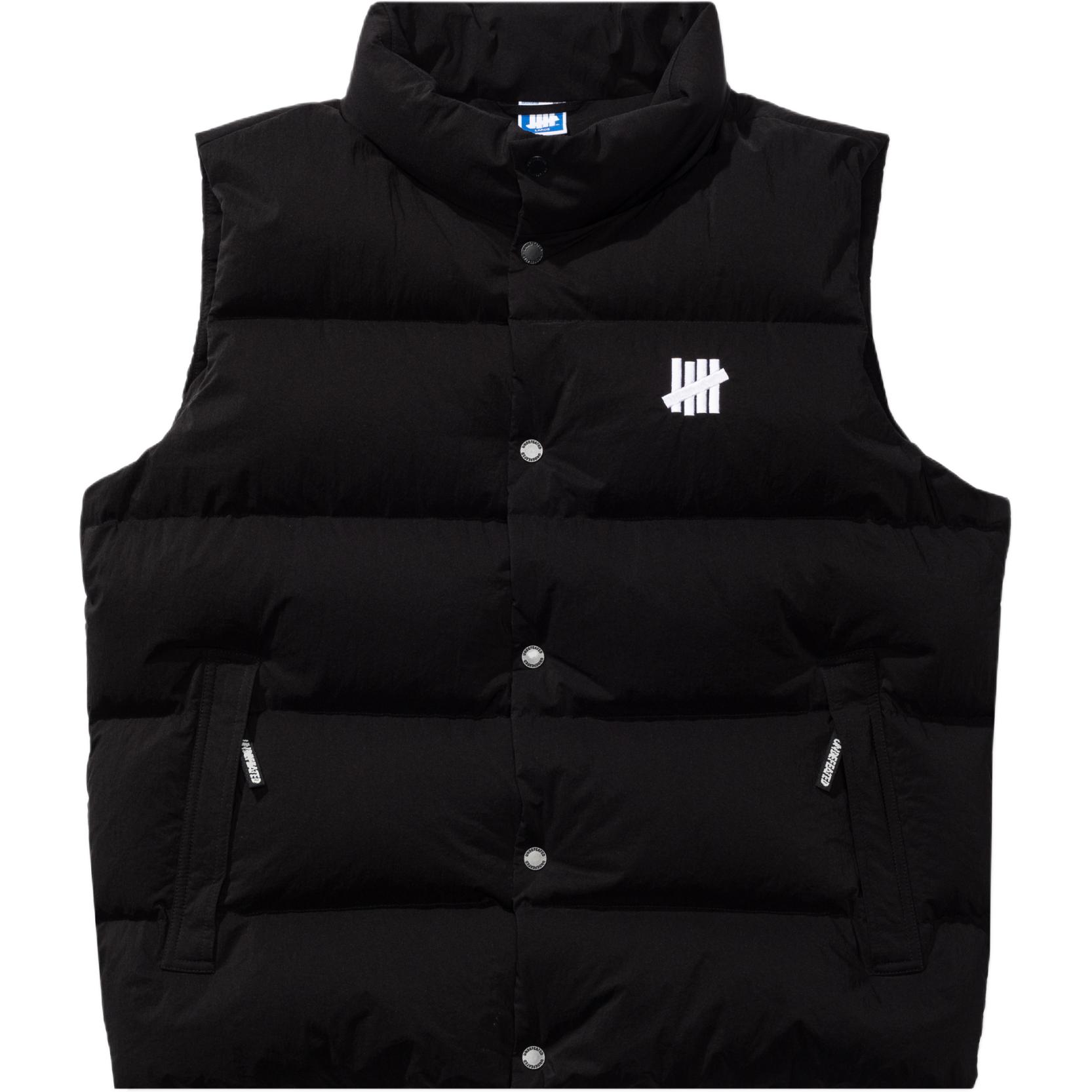

UNDEFEATED Пуховая жилетка унисекс, Black