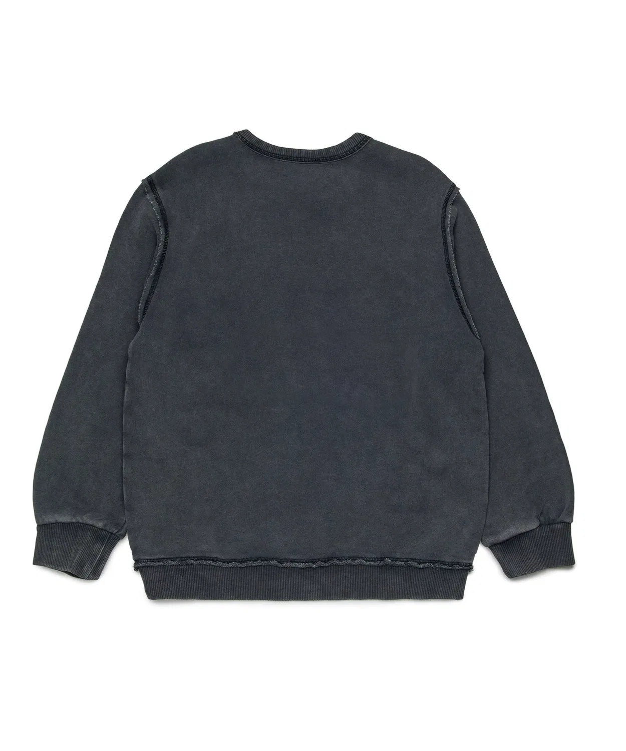 Детский свитшот с длинным рукавомDIESEL KIDS, Черный — фото 2
