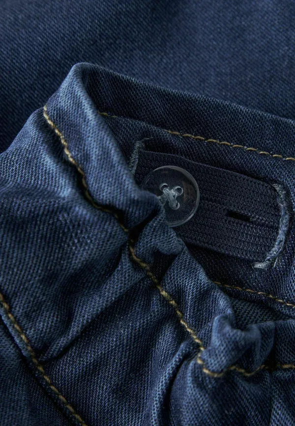 Брюки с эластичным поясом Jeans regular fit Name It, Dark Blue Denim, темно-синий — фото 3