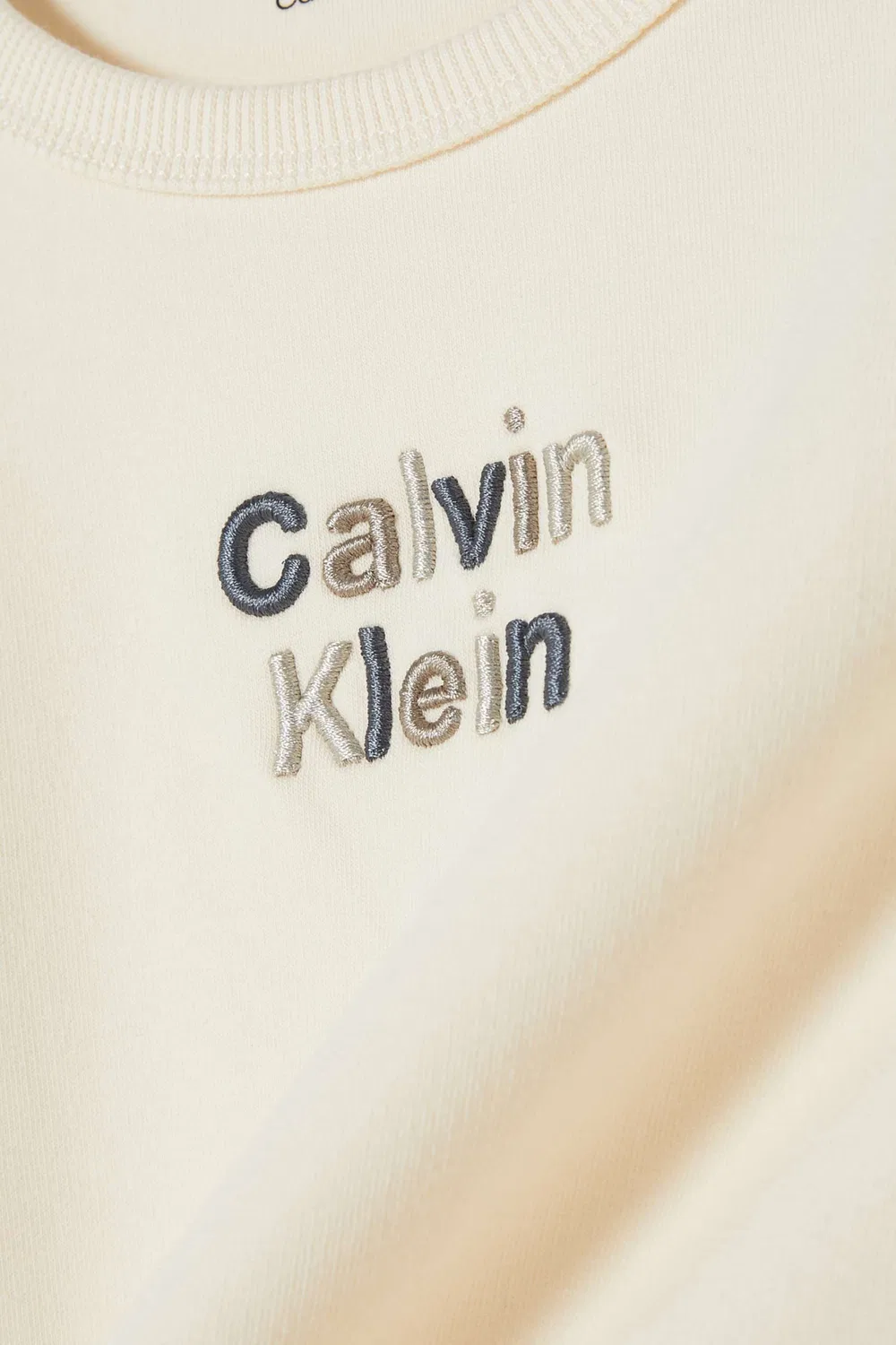 Комплект спортивный из хлопка Match Back Calvin Klein, белый — фото 4