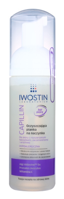 

Очищающая пенка для чувствительной кожи Iwostin Capillin