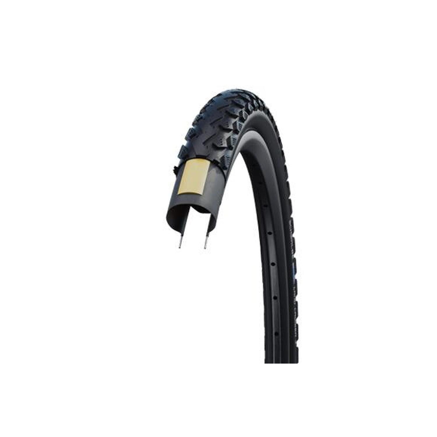 

Покрышка Land Cruiser Wired — 28x1,40 дюйма — K-Guard — SBC — черная SCHWALBE, черный / черный / черный