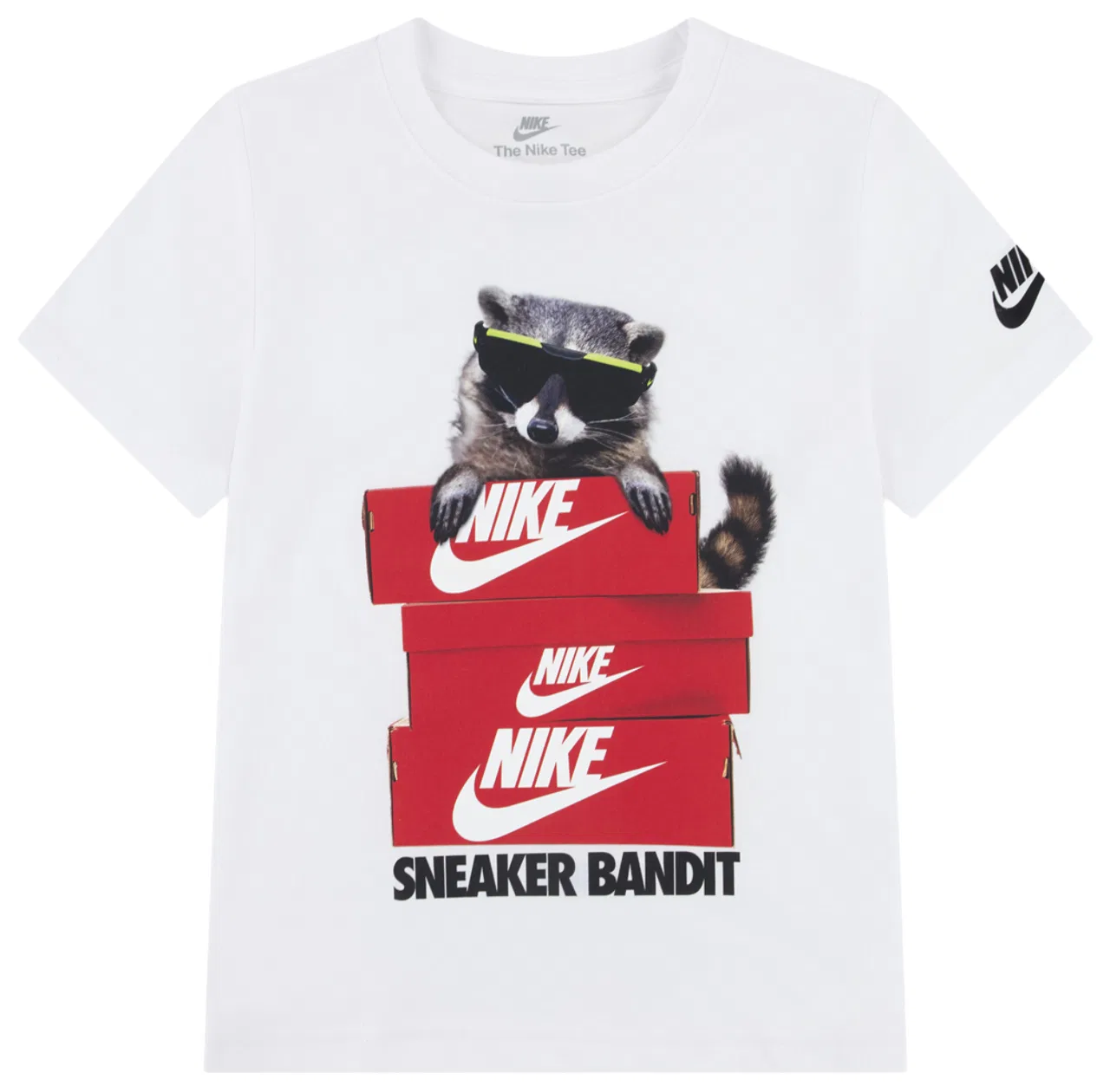 Футболка для мальчиков Sneaker Bandit Nike, белый/красный