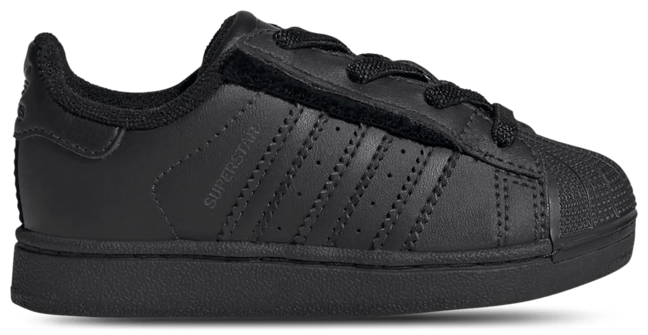 Кроссовки для мальчиков Superstar II Adidas, черный