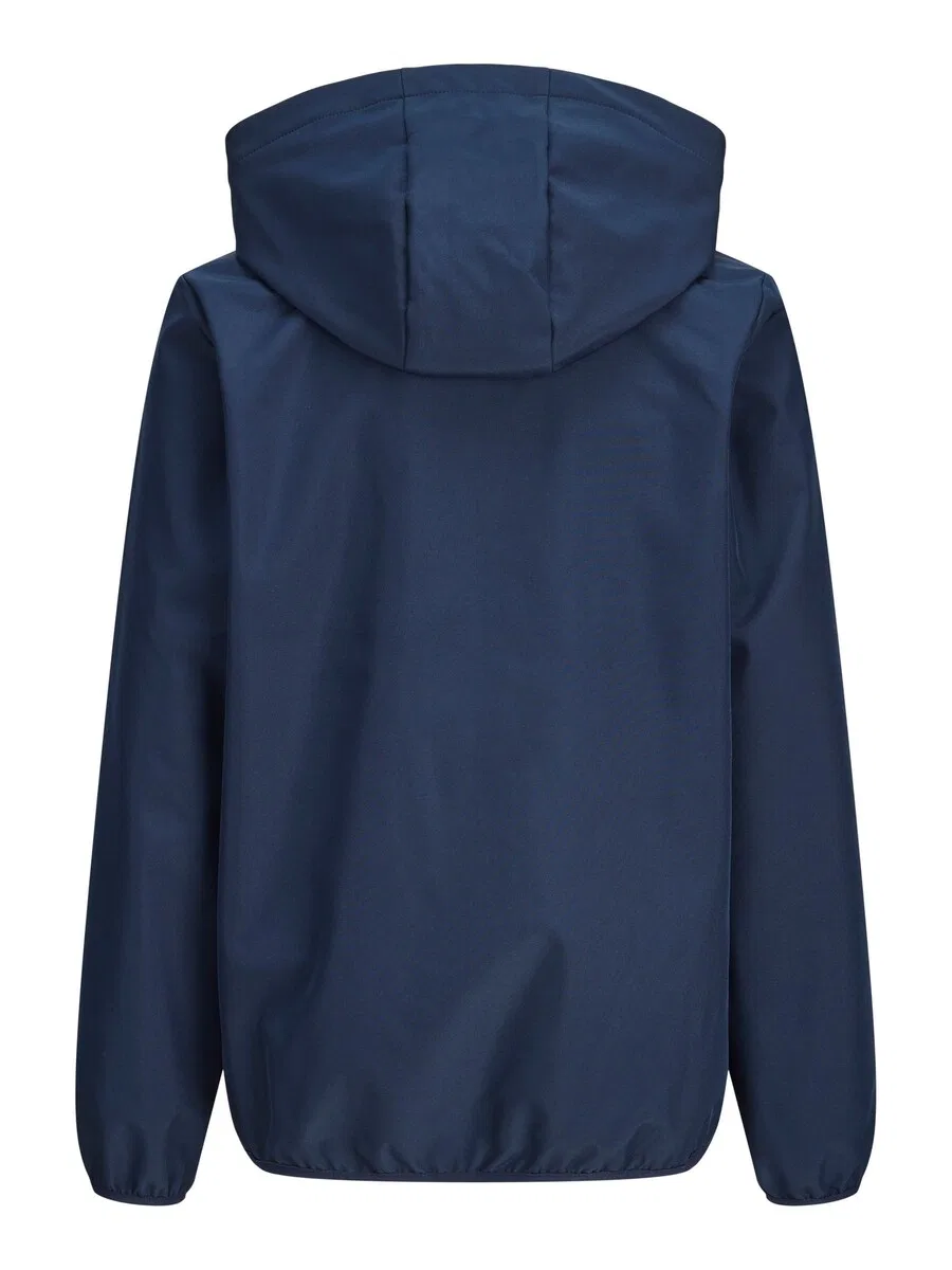 Детская межсезонная куртка 'JJTheo' темно-синего цвета Jack & Jones Junior — фото 2