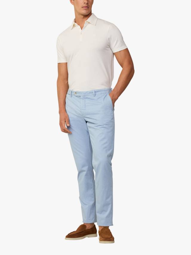 

Брюки-чинос kensington slim fit Hackett London, цвет Spa Blue