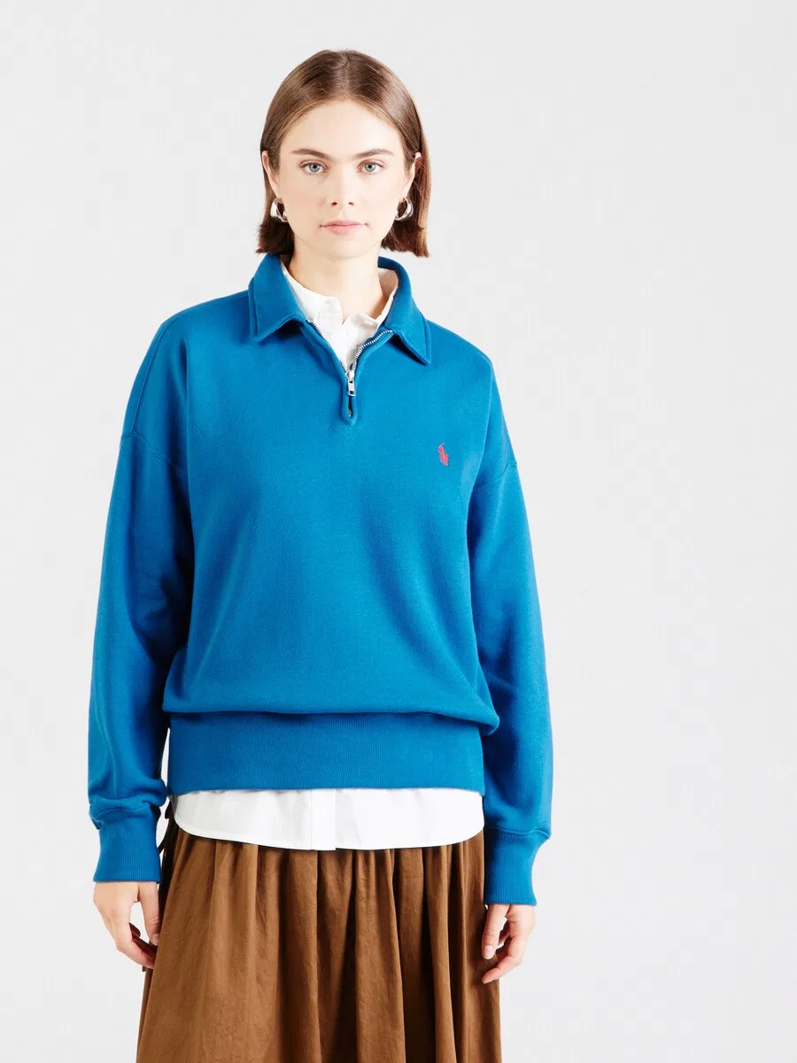 Толстовка Polo Ralph Lauren королевского синего цвета — фото 2