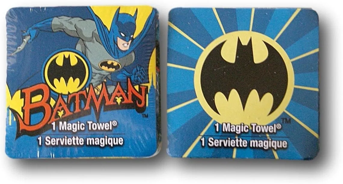Мочалка Batman DC Comics, 2 шт, 29.9 x 29.9 см, Cotton