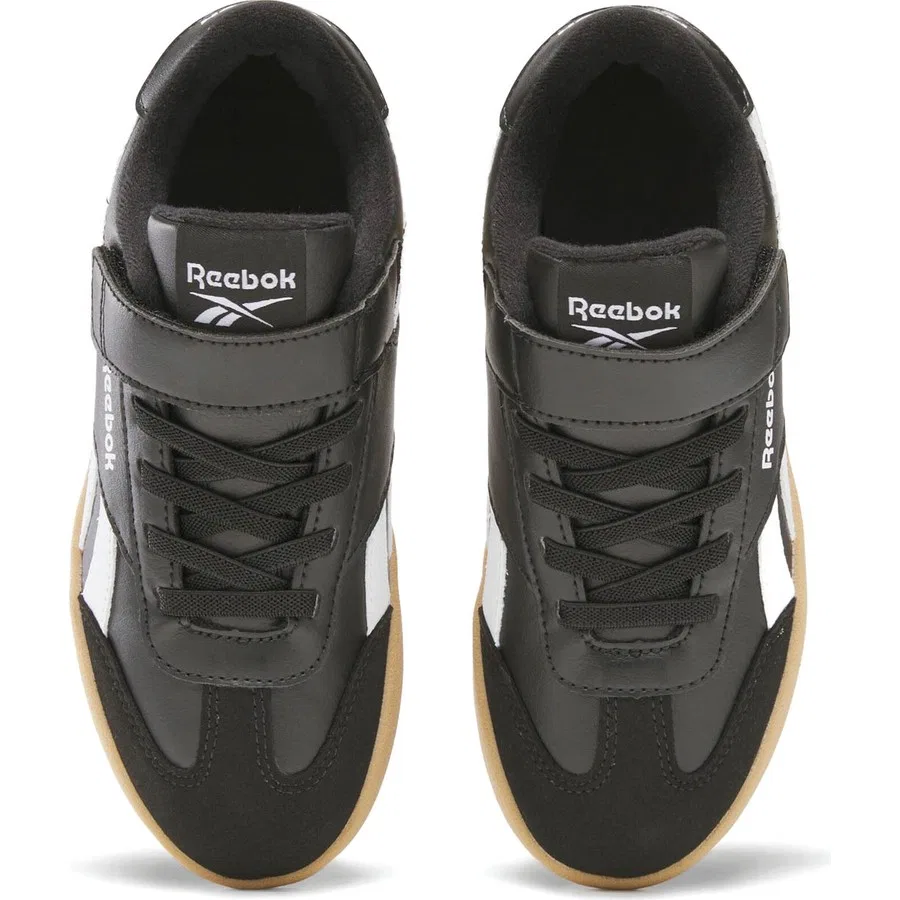 Кроссовки повседневные с эластичной шнуровкой Smash Edge Elastic Reebok, Черный — фото 4