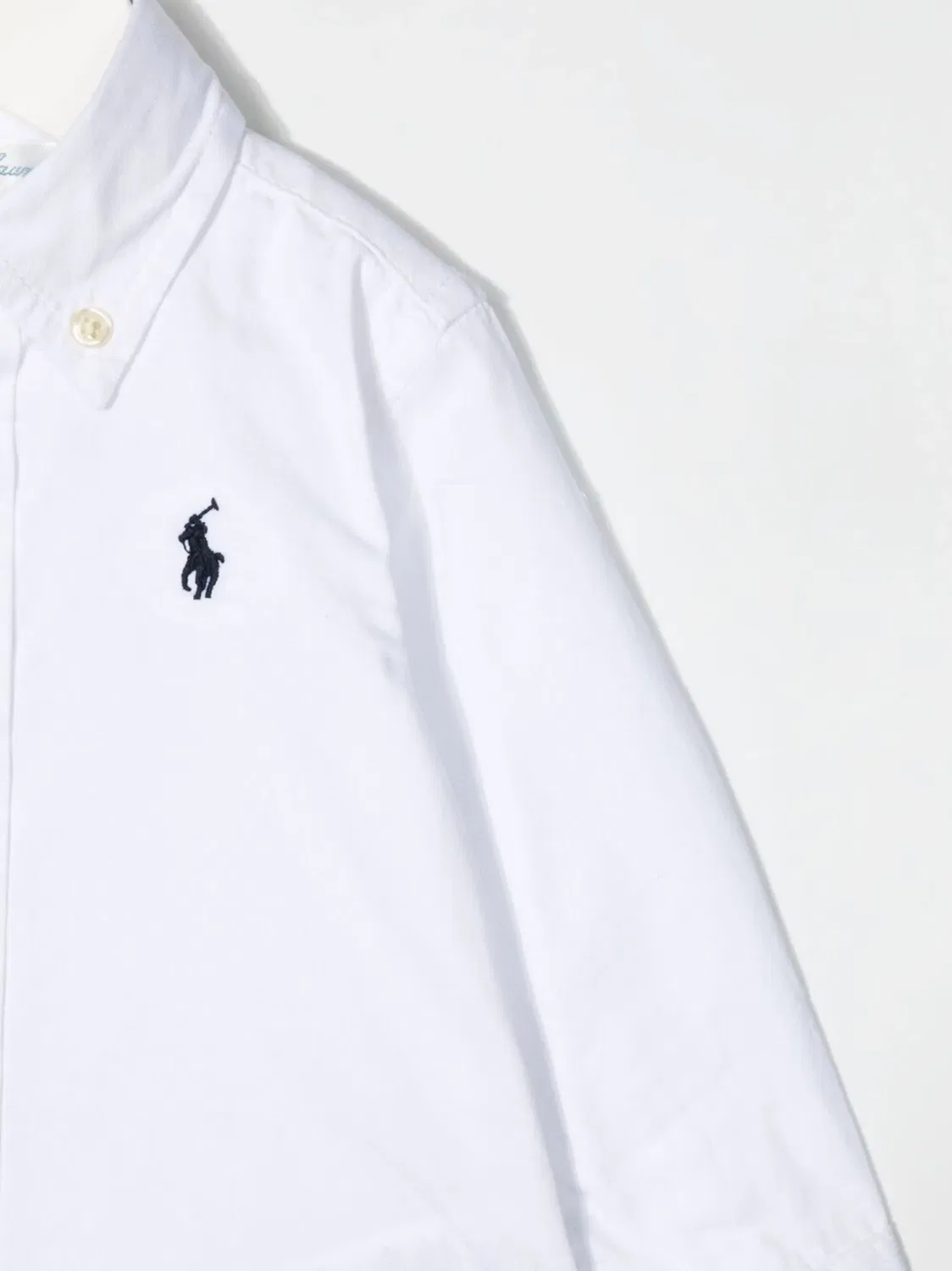 Polo Ralph Lauren Рубашка хлопковая белая — фото 2