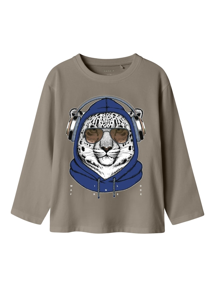 

Рубашка с длинными рукавами NMMORION из жареного кешью name it