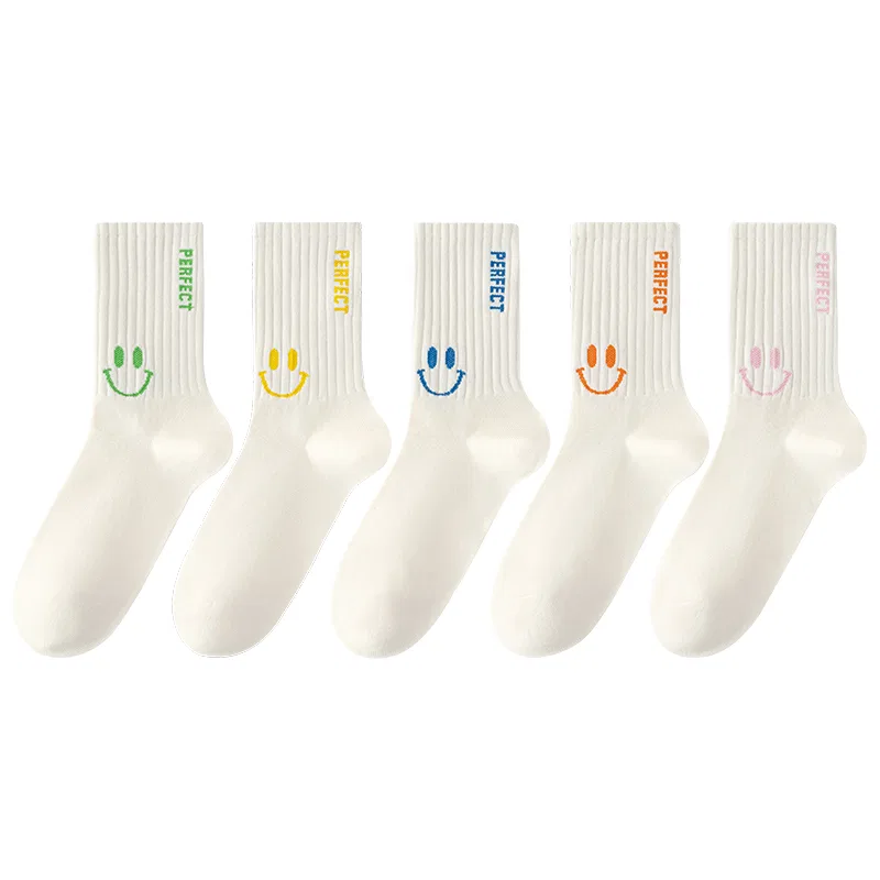 Детские носки до колена, набор из 5 пар, 5 Pack, MIIOW