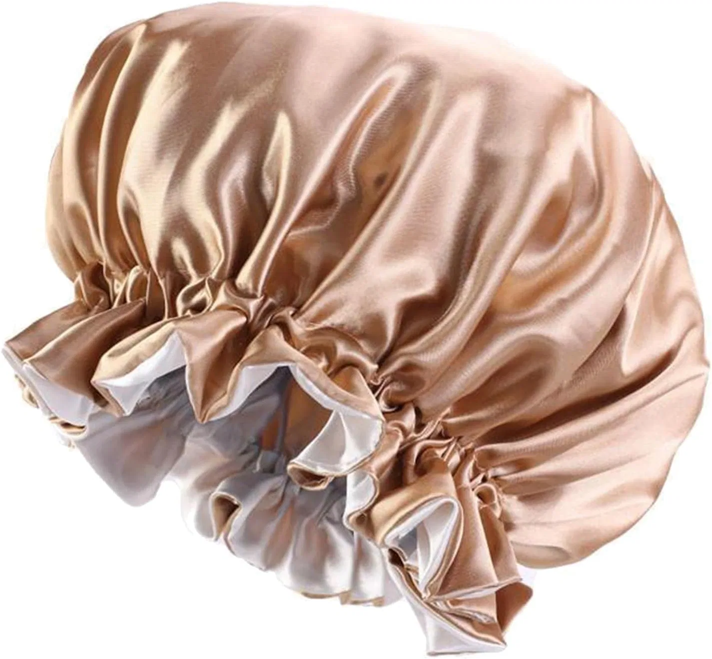 Шапочка для душа Satin Double Layer, YsXoWiui, Khaki