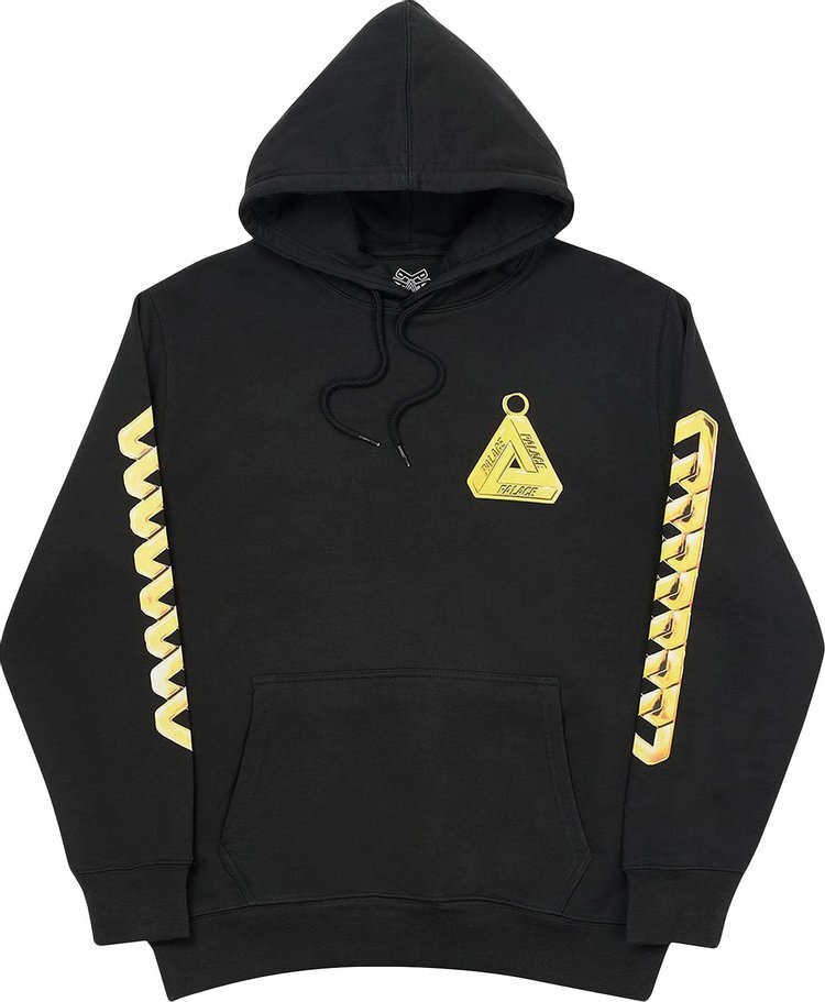

Толстовка Palace Hatton Hood 'Black', черный