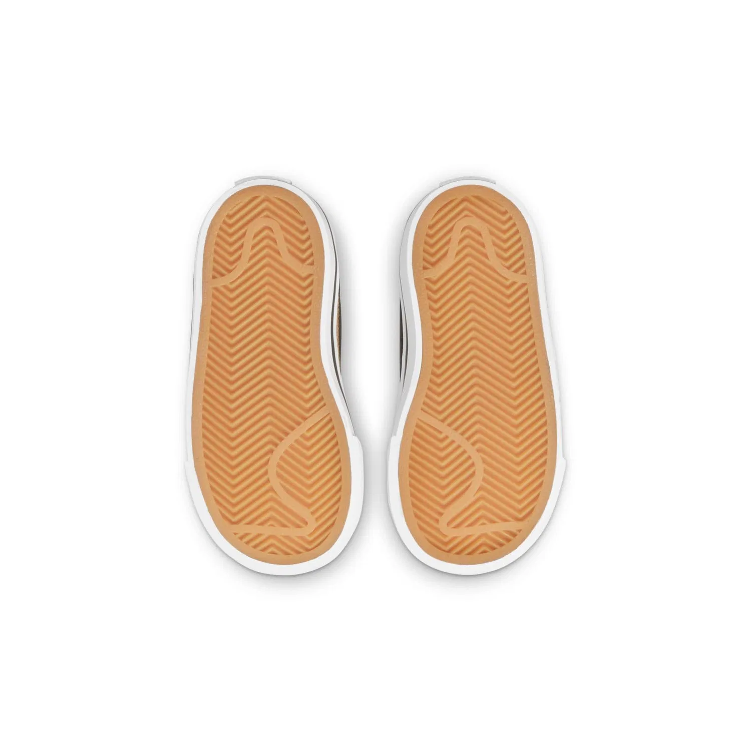 Детские кроссовки для мальчиков с кожаным верхом Court Legacy NIKE, White Black Desert Ochre Gum Light Brown — фото 2