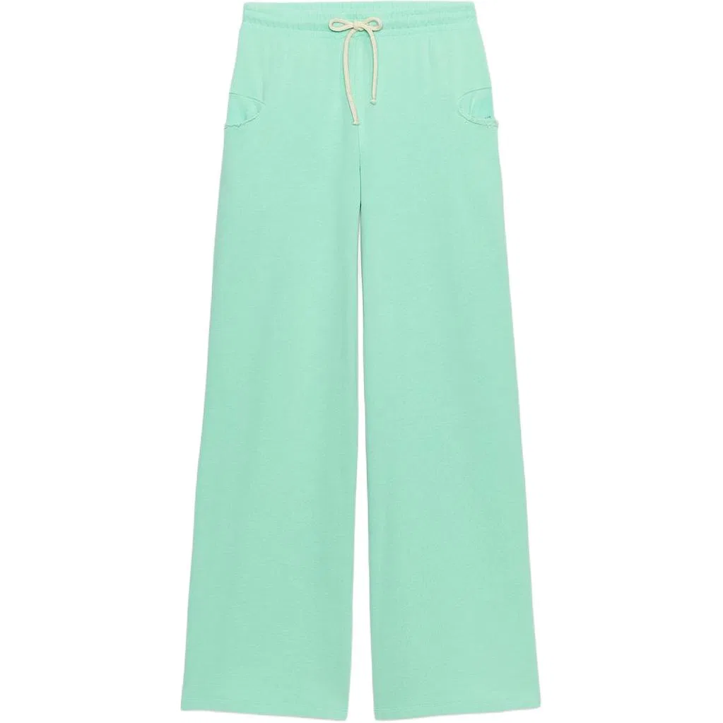 Женские брюки повседневные Casual Pants, ZARA, Blue/Green