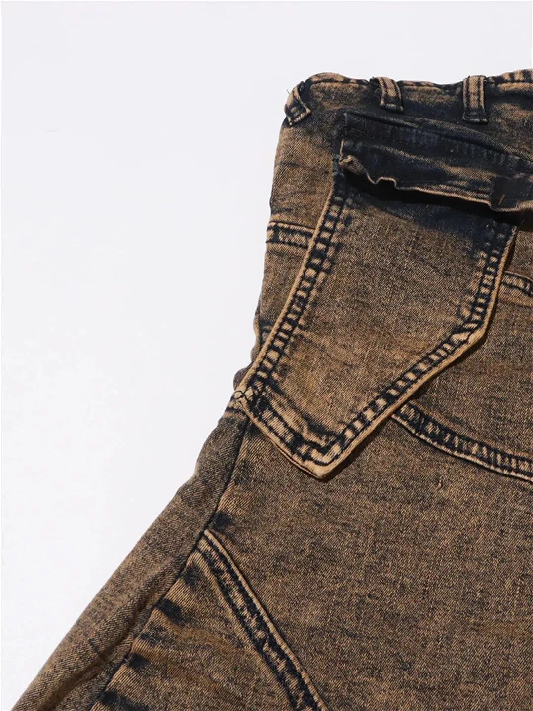 Женское джинсовое платье с открытыми плечами Casual, Blue — фото 4