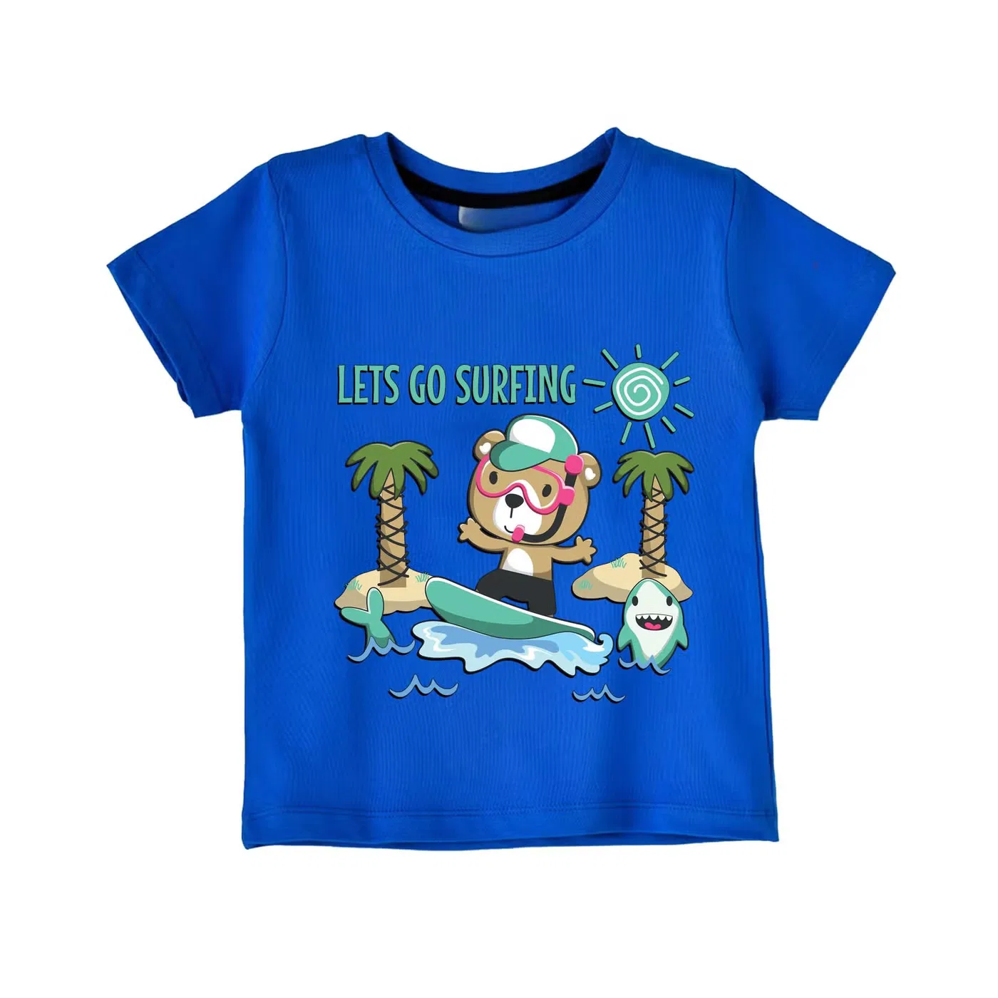 Футболка с принтом Lets Go Surfing Yoo Street, синий