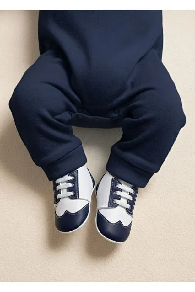 Детская обувь для девочек с принтом Numix Baby Kids, Navy Blue