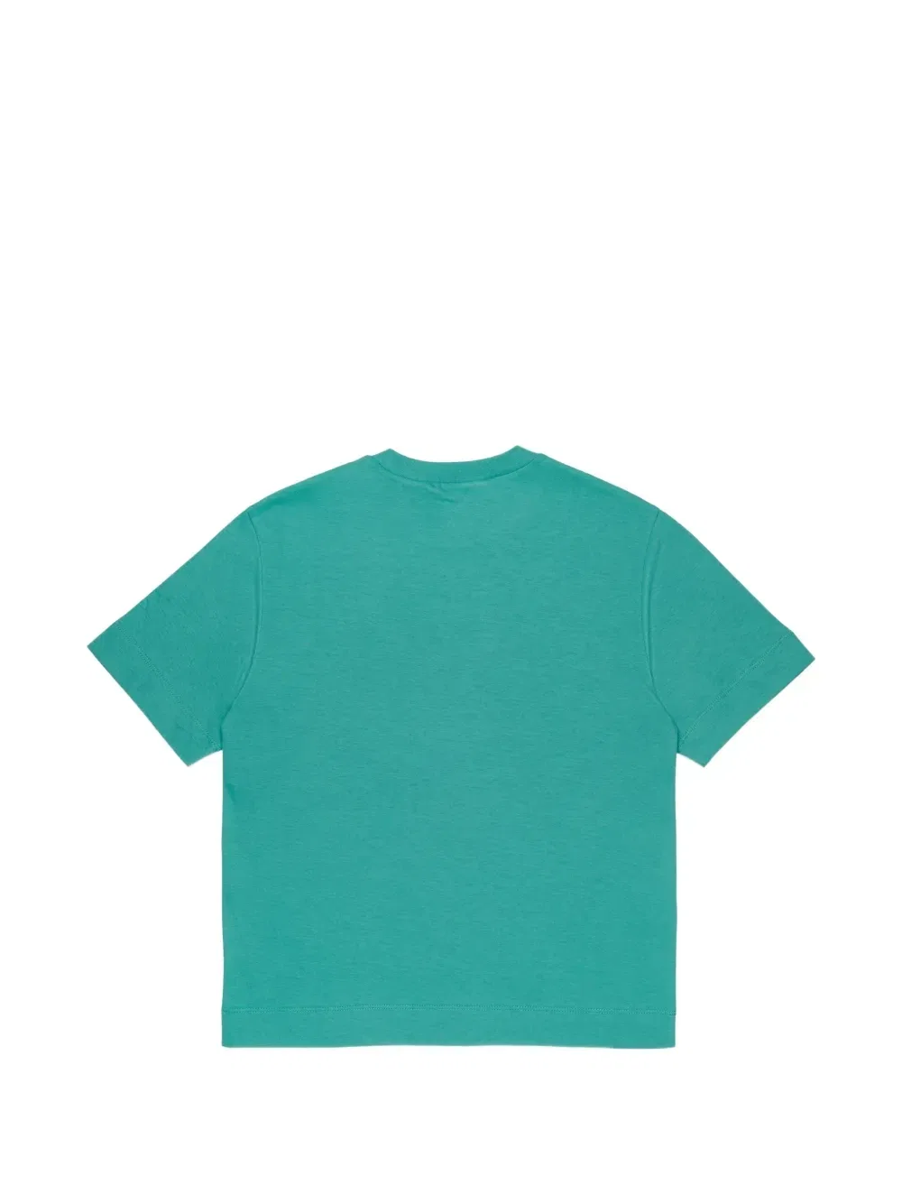 Хлопковая футболка с логотипом Marni Kids, синий — фото 2