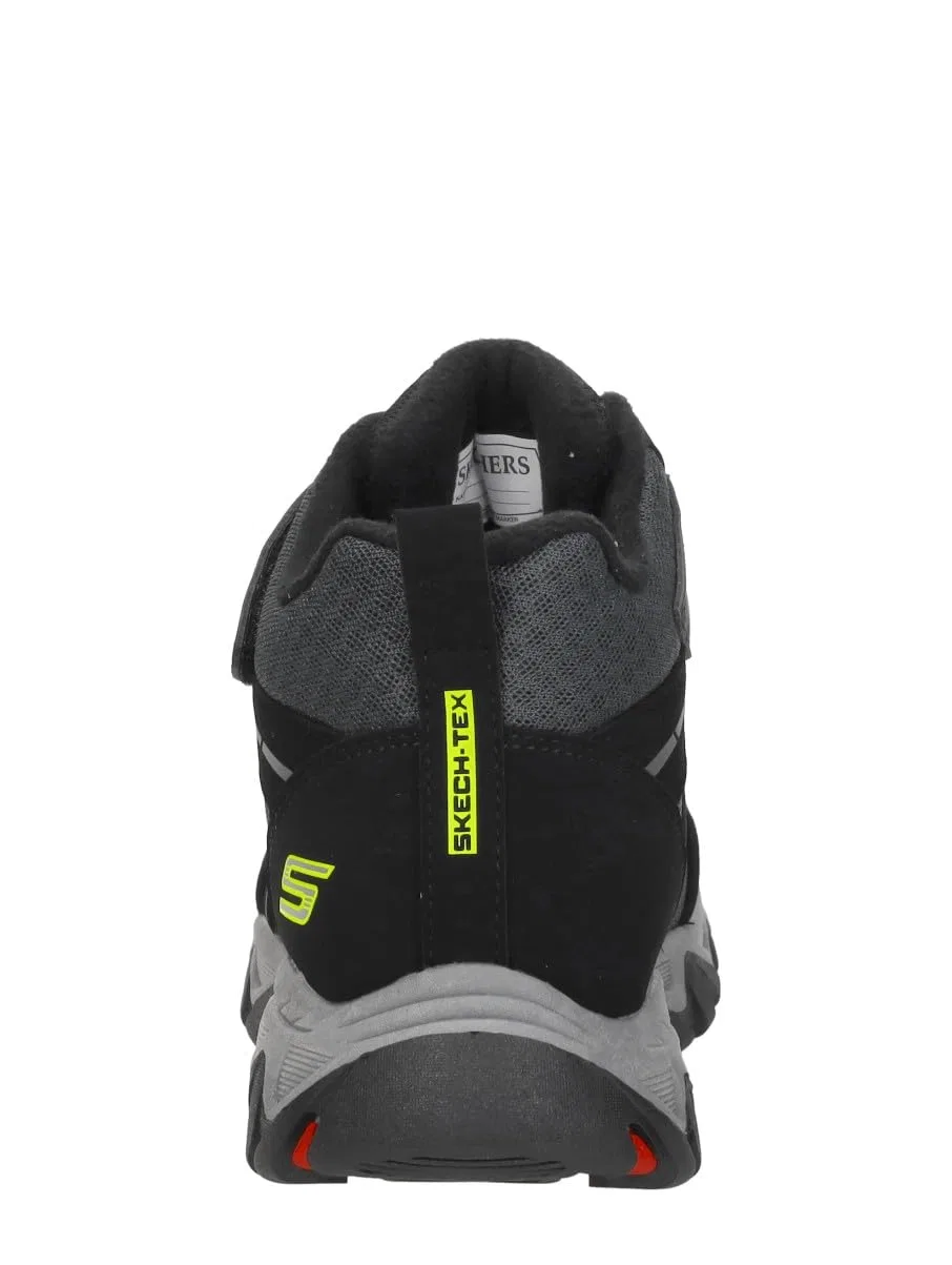 Детские ботинки для мальчиков водонепроницаемые Rugged Ranger Skechers, Nero Sintetico Rosso E Giallo — фото 3