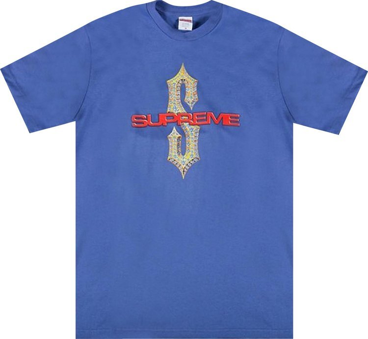 

Футболка Supreme Diamonds Tee 'Light Purple', фиолетовый