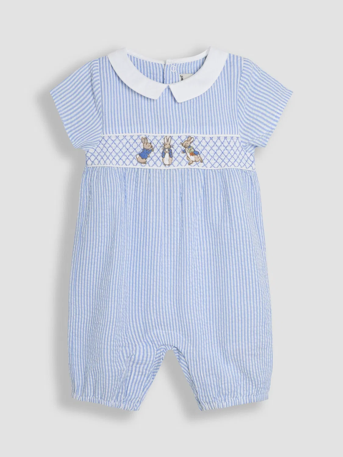 Комплект из топа, шорт и повязки на голову Flopsy Bunny Jojo Maman Bébé, голубой — фото 4