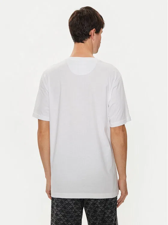 Футболка regular fit Trefoil Essentials Adidas, белый — фото 3