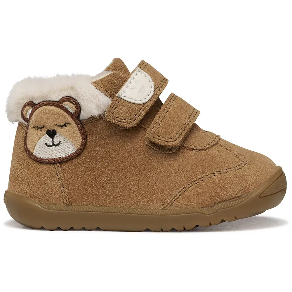 Детские кроссовки для девочек с гибкой подошвой Macchia Geox, Brown
