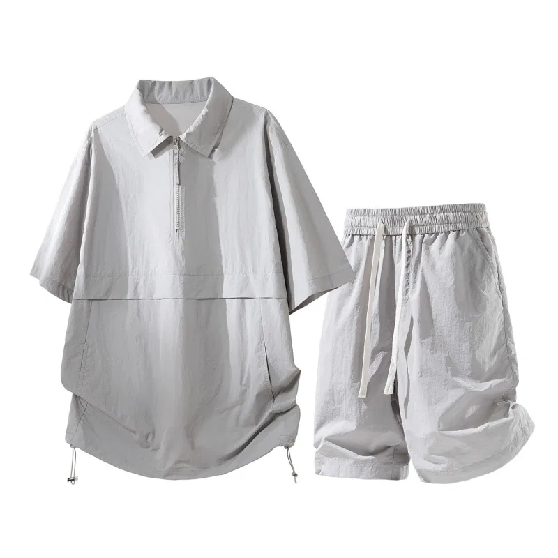Детский комплект спортивной одежды с лацканом Casual Sportswear Sugarfunk, Pea Green — фото 4