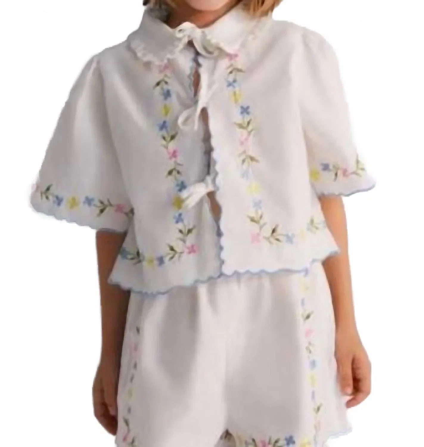 The New Society Girls Hermione Short In Coconut
