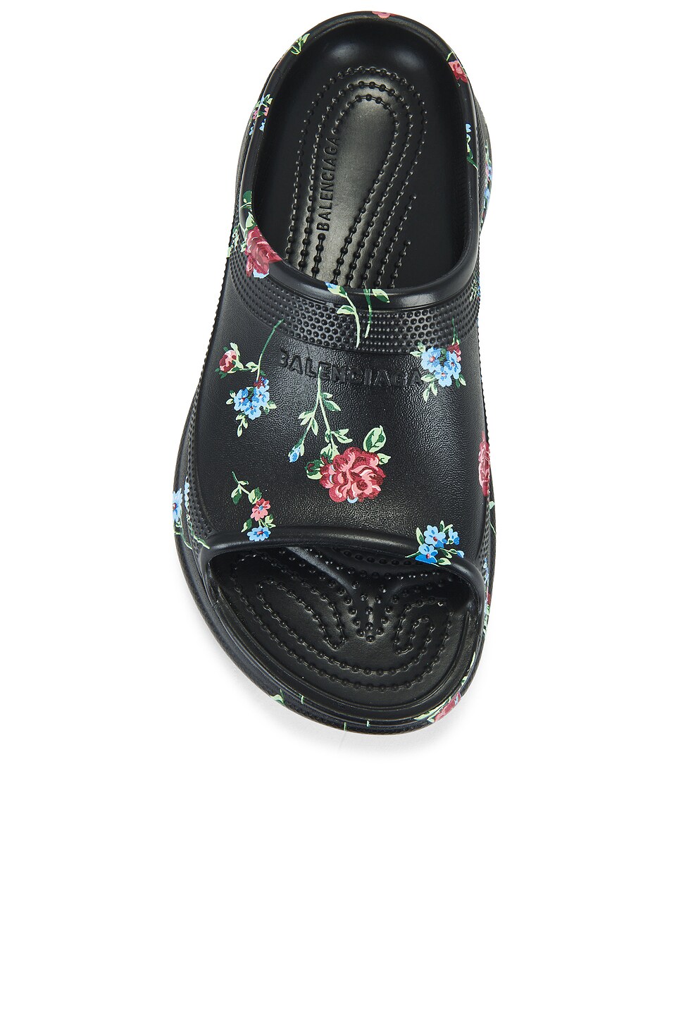 Pool Crocs Сандалии Balenciaga, Floral Falling Black — фото 4