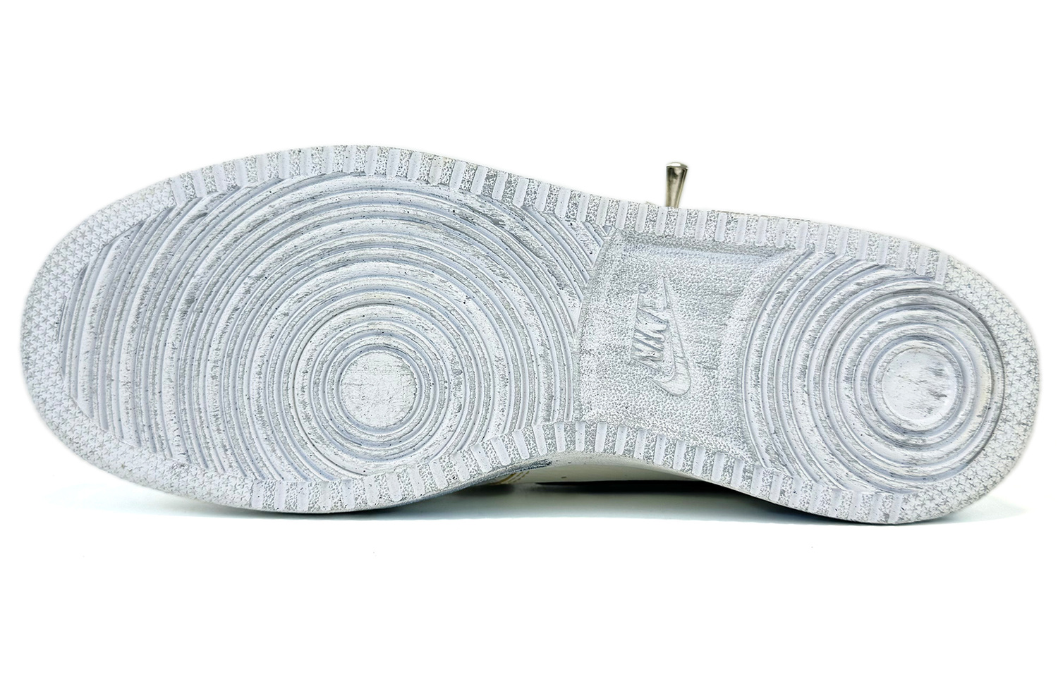 Мужские кроссовки для скейтбординга Nike Court Vision 1, Off-white — фото 3