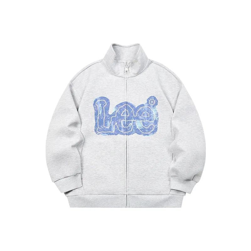 Куртка для школьников с воротником стойкой Lee, Twilight Heather Gray