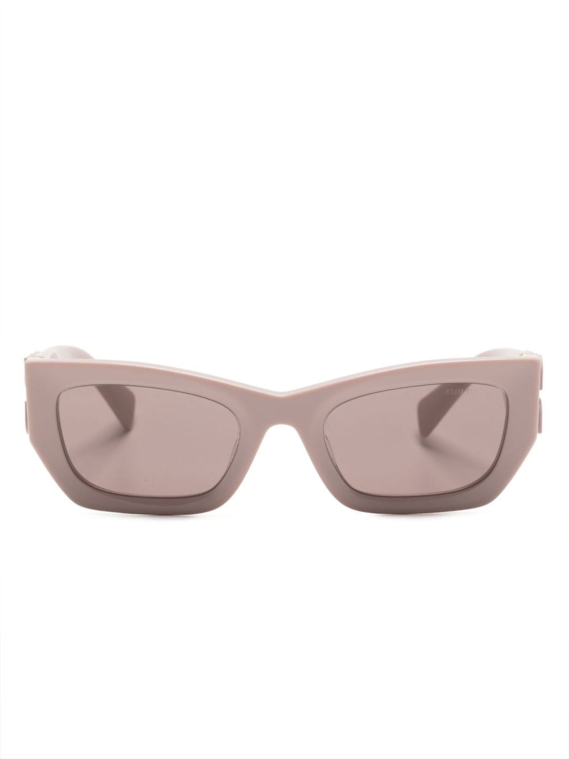 

Miu Miu Eyewear солнцезащитные очки Runway, розовый