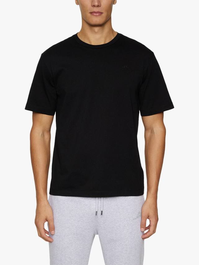 

Футболка из хлопка alpha regular fit J.Lindeberg, черный