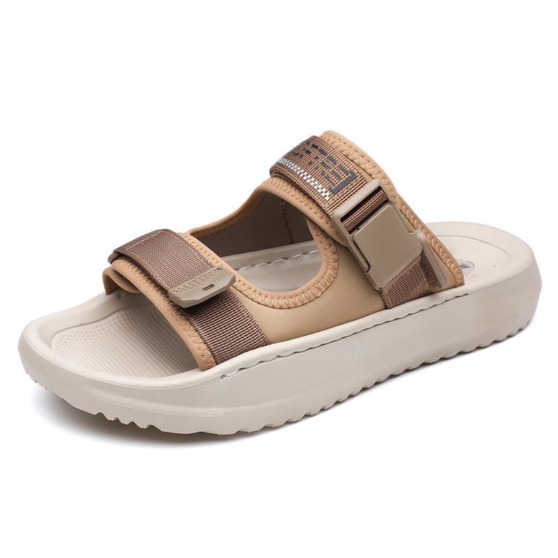 POPULAR ROUSE PR Скользоустойчивые шлепанцы мужские - хаки, цвет Khaki — фото 4