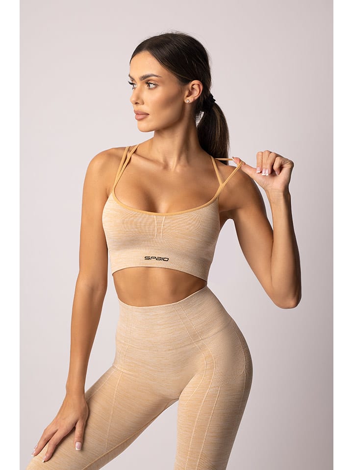 

Спортивный бюстгальтер Spaio, бежевый