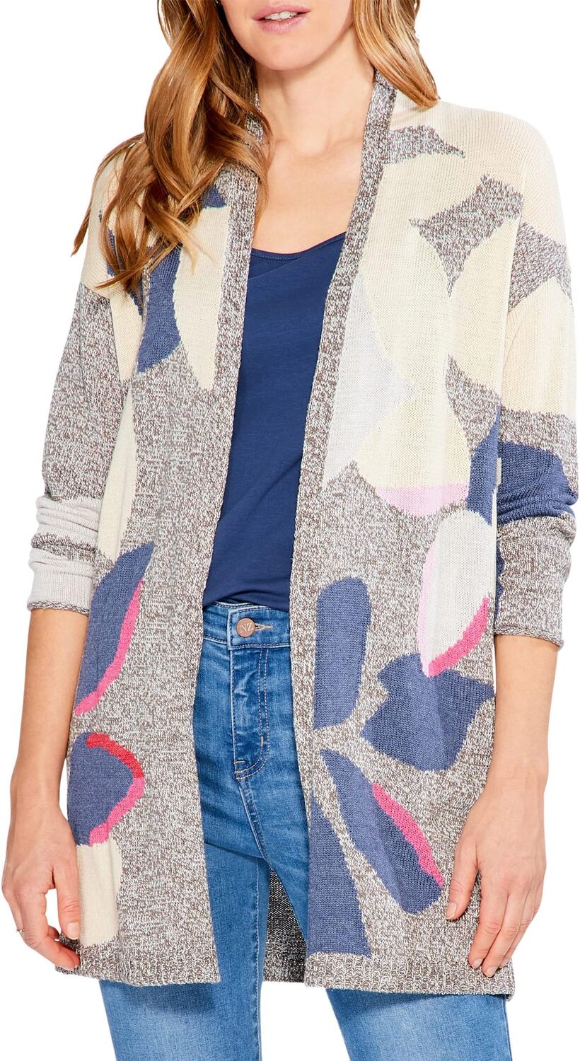 

Свитер NIC+ZOE Petal Blues Cardigan, цвет Neutral Multi