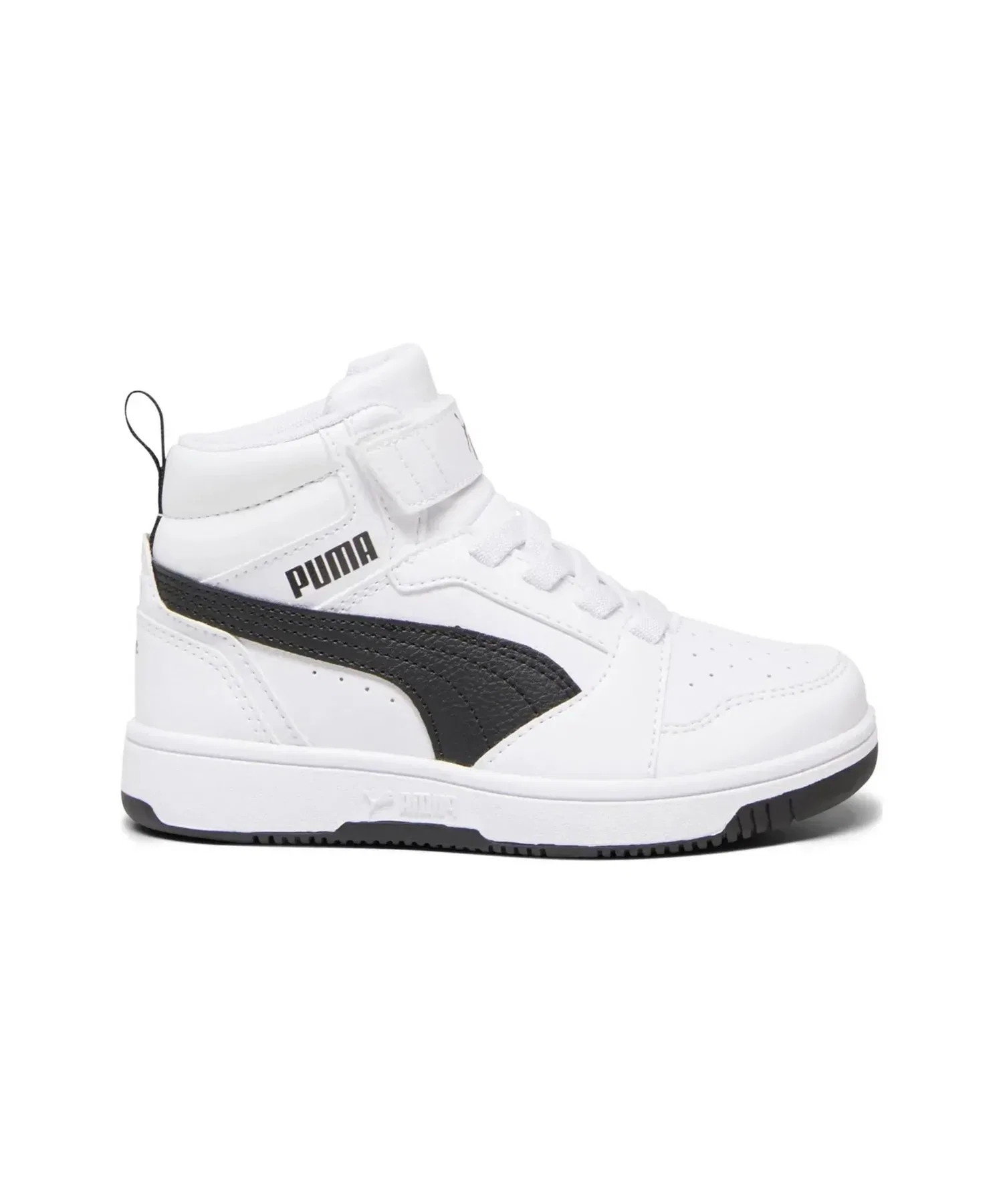 Детские кроссовки PUMA Rebound V6 Mid AC+ белые — фото 2