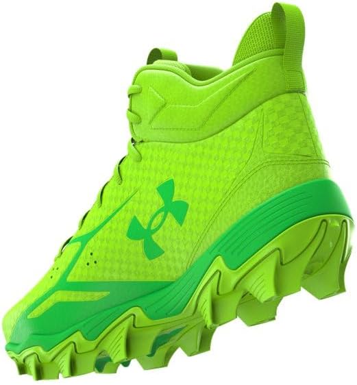

Бутсы для американского футбола Under Armour Spotlight Hammer для мужчин, зеленый/зеленый