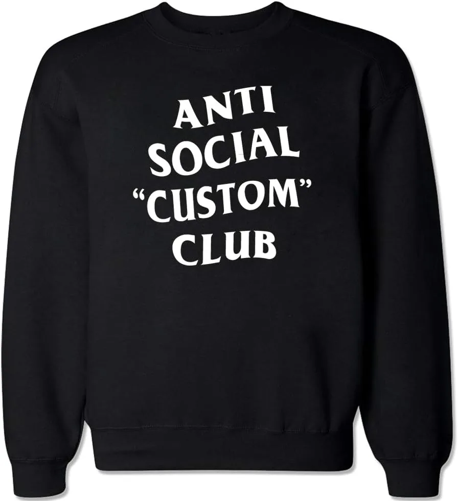 

Мужской свитер Anti Social Club с возможностью персонализации FTD Apparel