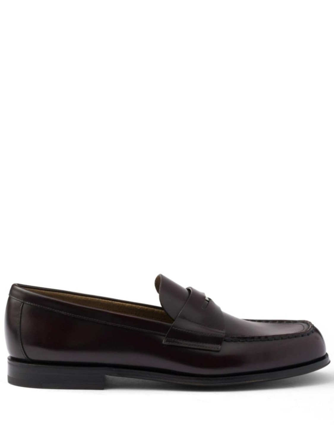 

Кожаные лоферы Prada, черный
